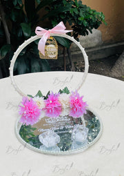 Floral Mirror Tray | NT-034